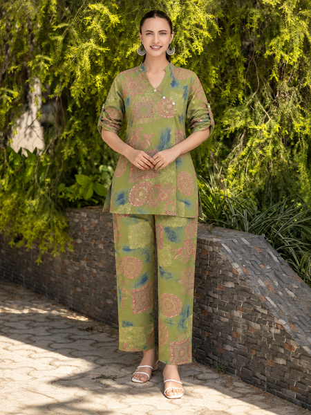 Stylish Co-Ord Set with Palazzo Pants