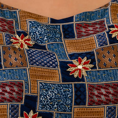 Multicolour Printed Rayon Anarkali Kurti