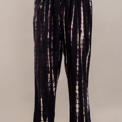 Black Tie-Dye Nightwear Set
