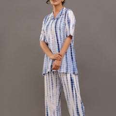 Ocean Breeze Tie-Dye Nightwear Set