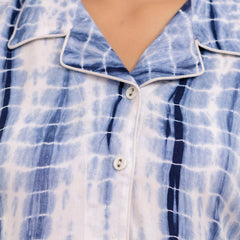 Ocean Breeze Tie-Dye Nightwear Set