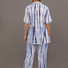 Ocean Breeze Tie-Dye Nightwear Set