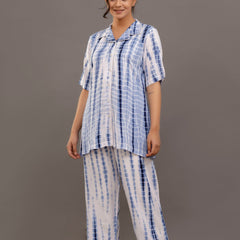 Ocean Breeze Tie-Dye Nightwear Set