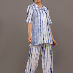 Ocean Breeze Tie-Dye Nightwear Set