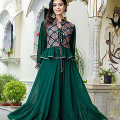 Emerald Green Dress