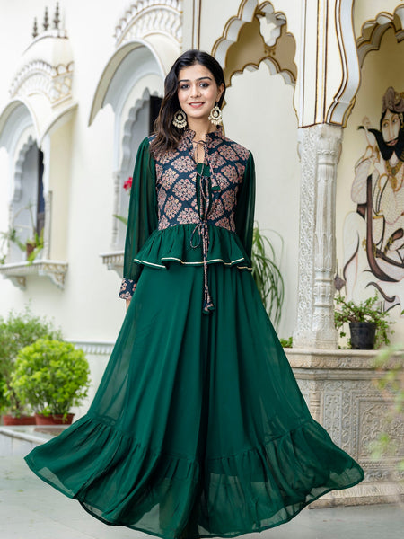 Emerald Green Dress