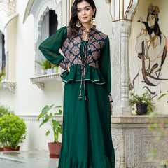 Emerald Green Dress