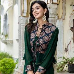 Emerald Green Dress