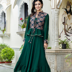 Emerald Green Dress