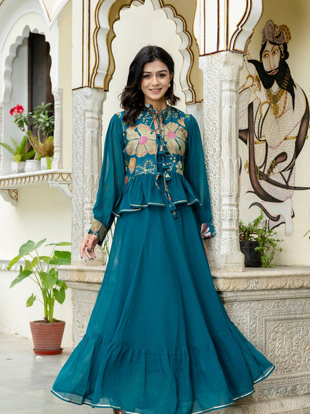 Turquoise Grace Dress