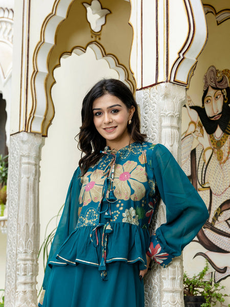 Turquoise Grace Dress