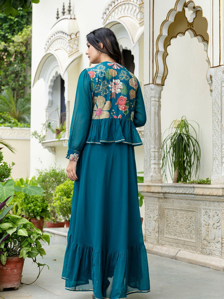 Turquoise Grace Dress