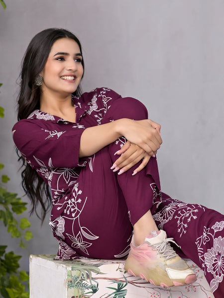 Dreamy Violet Co-Ord Set