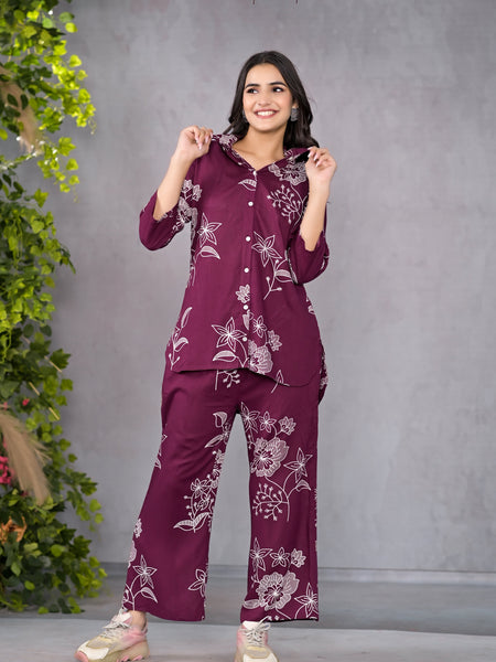 Dreamy Violet Co-Ord Set