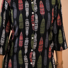 Black Co-Ord Set with Palazzo Pants