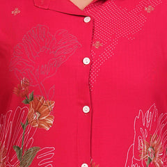 Pink Co-Ord Set with Palazzo Pants