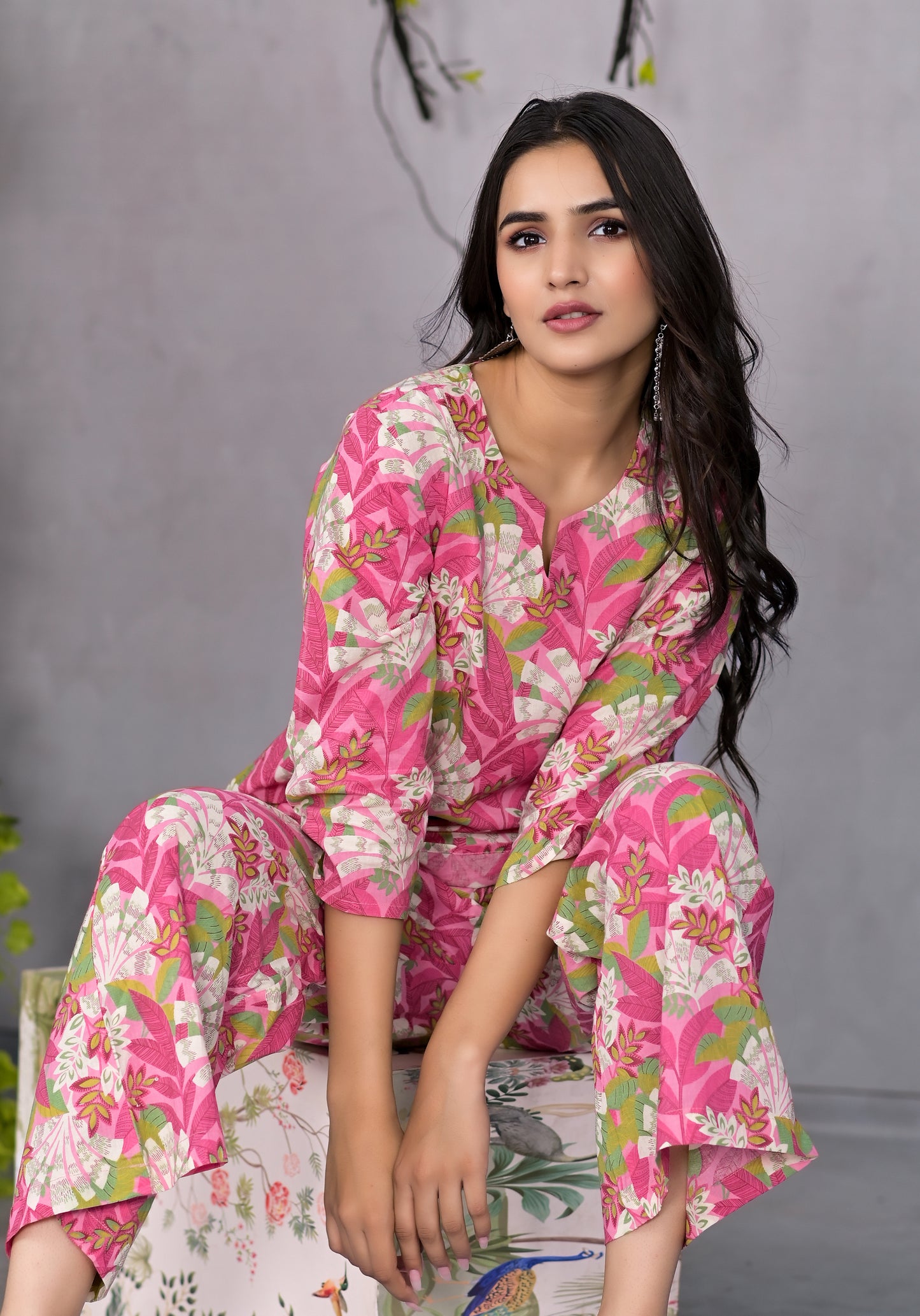 Pink Petal Lounge Wear