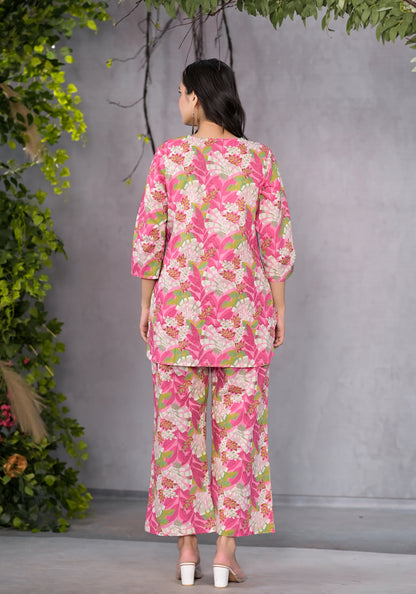 Pink Petal Lounge Wear