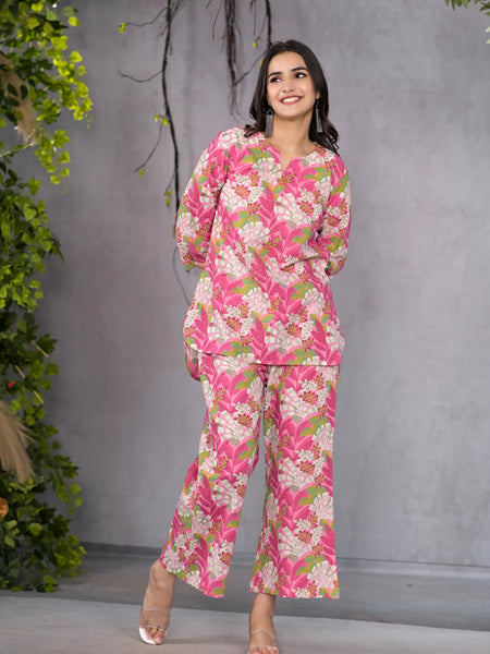 Pink Petal Lounge Wear