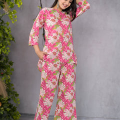 Pink Petal Lounge Wear