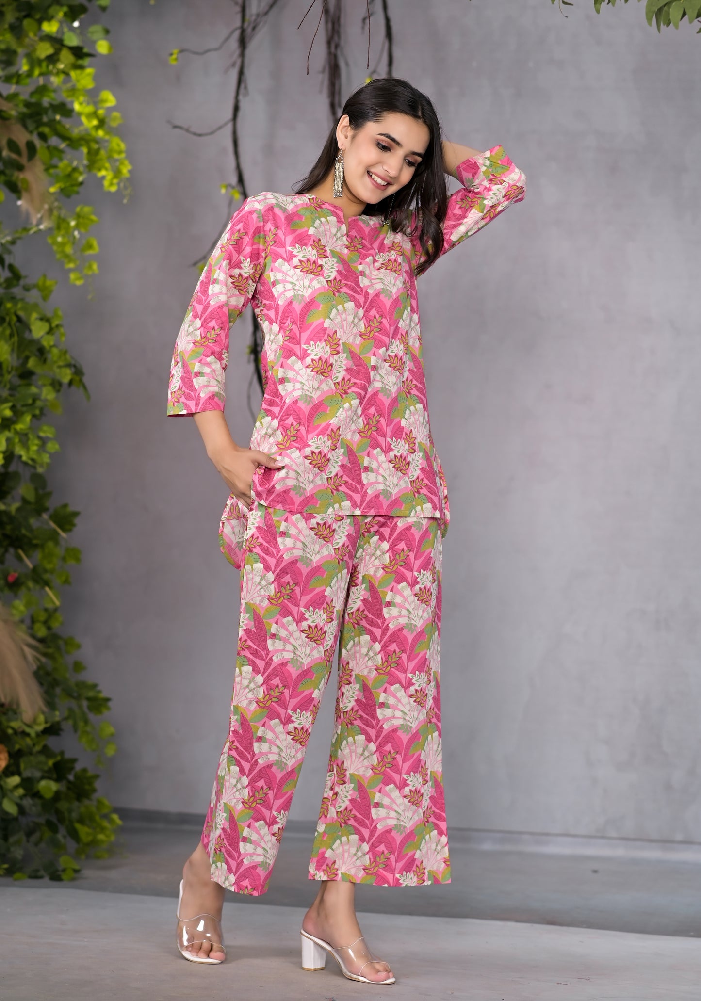 Pink Petal Lounge Wear