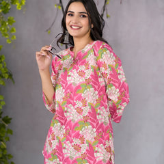 Pink Petal Lounge Wear