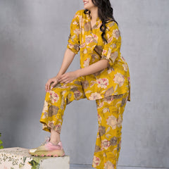 Golden Petal Co-Ord Set