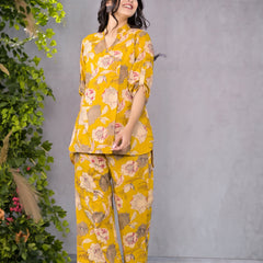 Golden Petal Co-Ord Set