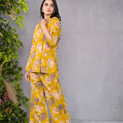 Golden Petal Co-Ord Set