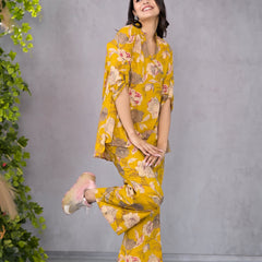 Golden Petal Co-Ord Set