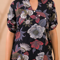 Black Co-Ord Set with Palazzo Pants