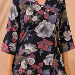 Black Co-Ord Set with Palazzo Pants