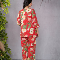 Ruby Floral Co-Ord Set
