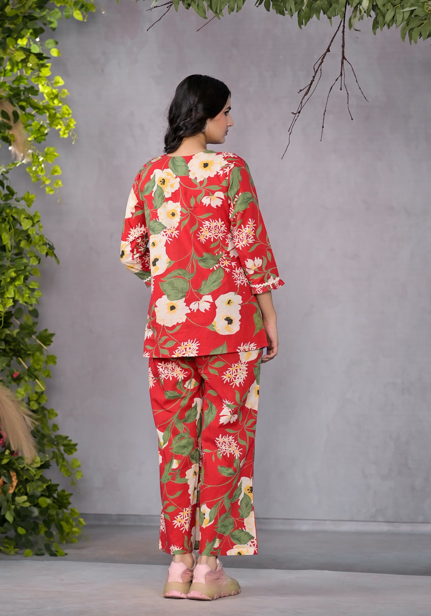 Ruby Floral Co-Ord Set