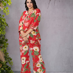 Ruby Floral Co-Ord Set