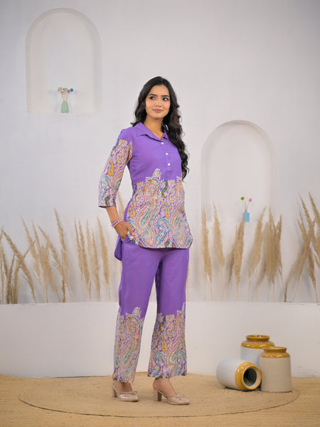 Daily wear girl rayon co ord set design