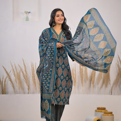 Ethnic kurta pant set for lady