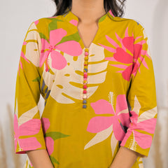 Daily wear girl cotton co ord set design