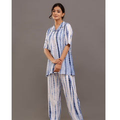 Ocean Breeze Tie-Dye Nightwear Set