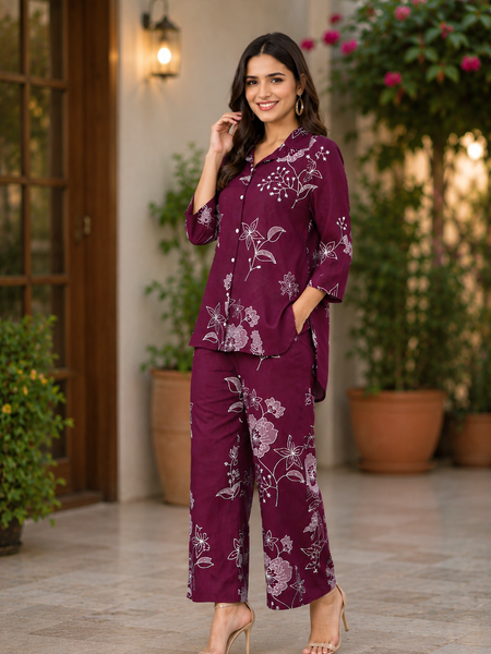 Dreamy Violet Co-Ord Set