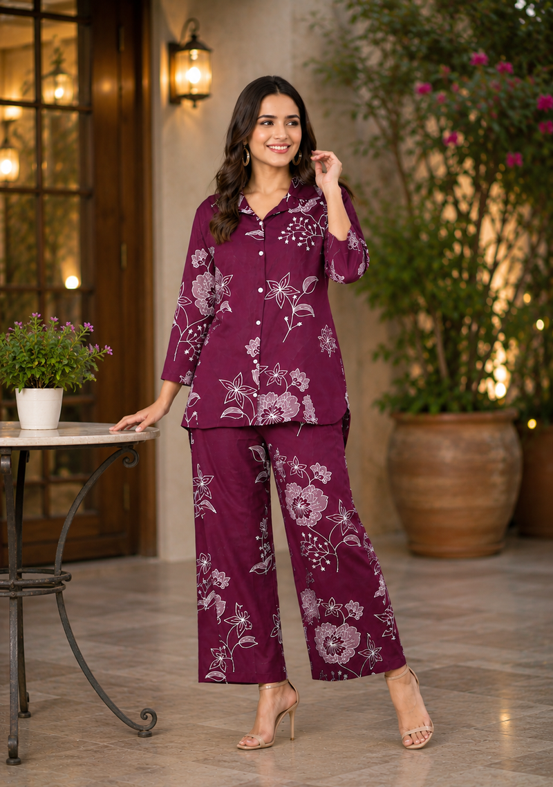 Dreamy Violet Co-Ord Set