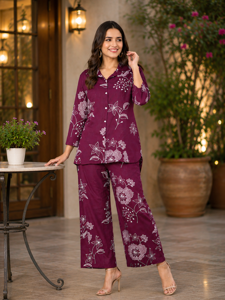 Dreamy Violet Co-Ord Set